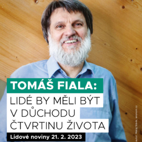 Demograf Tomáš Fiala o důchodech a jejich budoucím vývoji