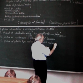 Přednáška o „demografickém přechodu“ z roku 2004, vzpomínka na pana doc. RNDr. Felixe Koschina, CSc.